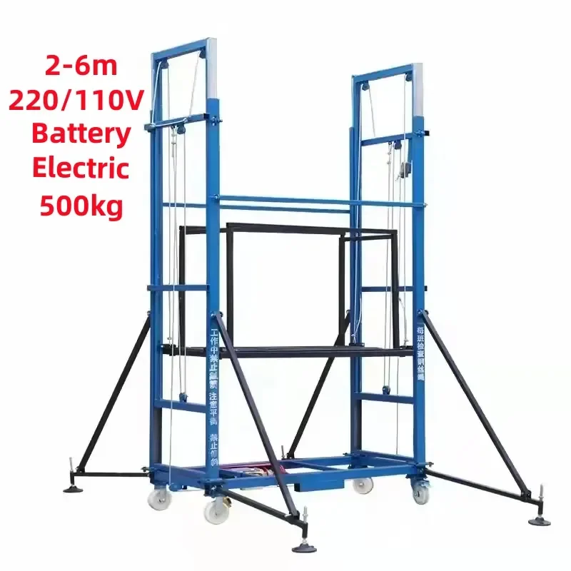 Mobile Electric Lifting Scaffold Elevator Parts Adjustable Lift  Scaffolding Working Platform