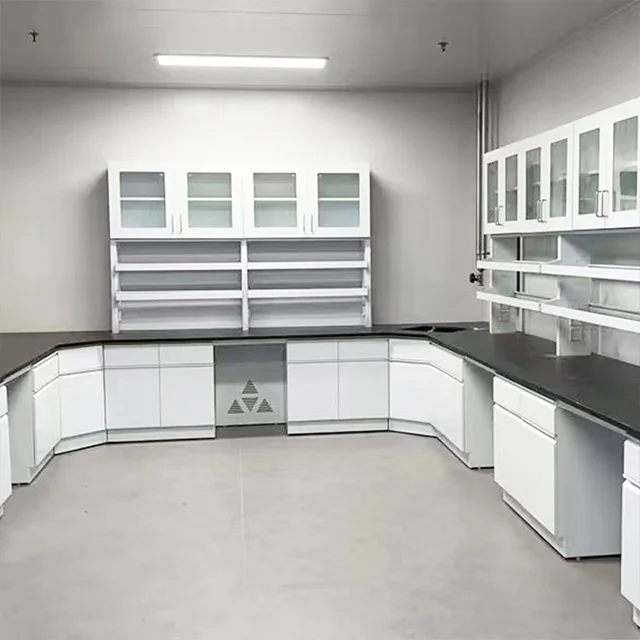 Manufacturer Hospital Laboratory Work Table with Sink Biological Modular Lab Bench