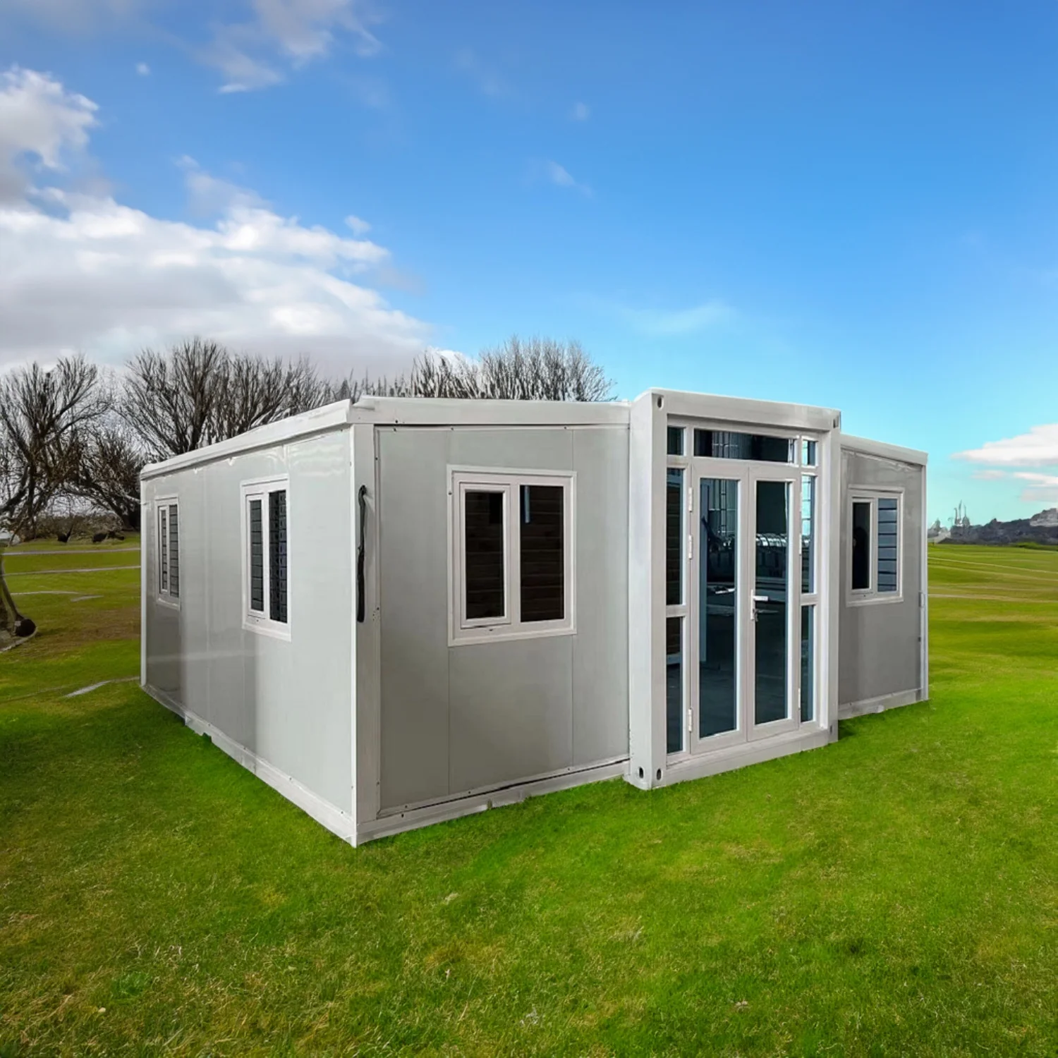 Insulated Fireproof 20Ft Wholesale Price 40Ft Housing Expandable-Container-House Ready House With Full Bathroom
