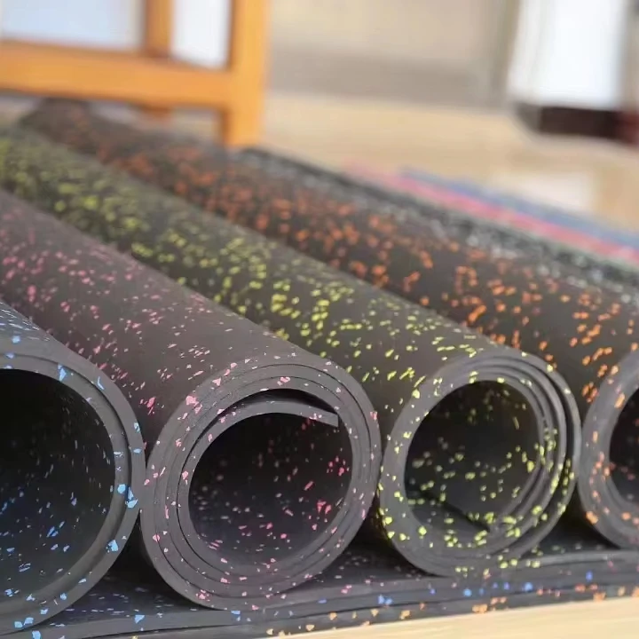 Wholesale Gym Rubber Rolls Roll Mats 6mm for Gym Flooring