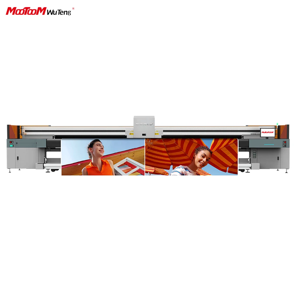 Знаменитая модель Mootoom R5200 5 2 м четыре/шесть цветов + LC LM W V высокоскоростная струйная печатная машина