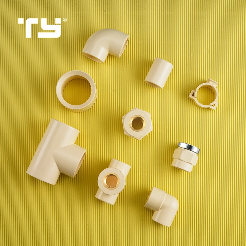 Reliable Supplier high pressure CPVC DIN PN16 cpvc/pvc plastic sanitary pipe fittings