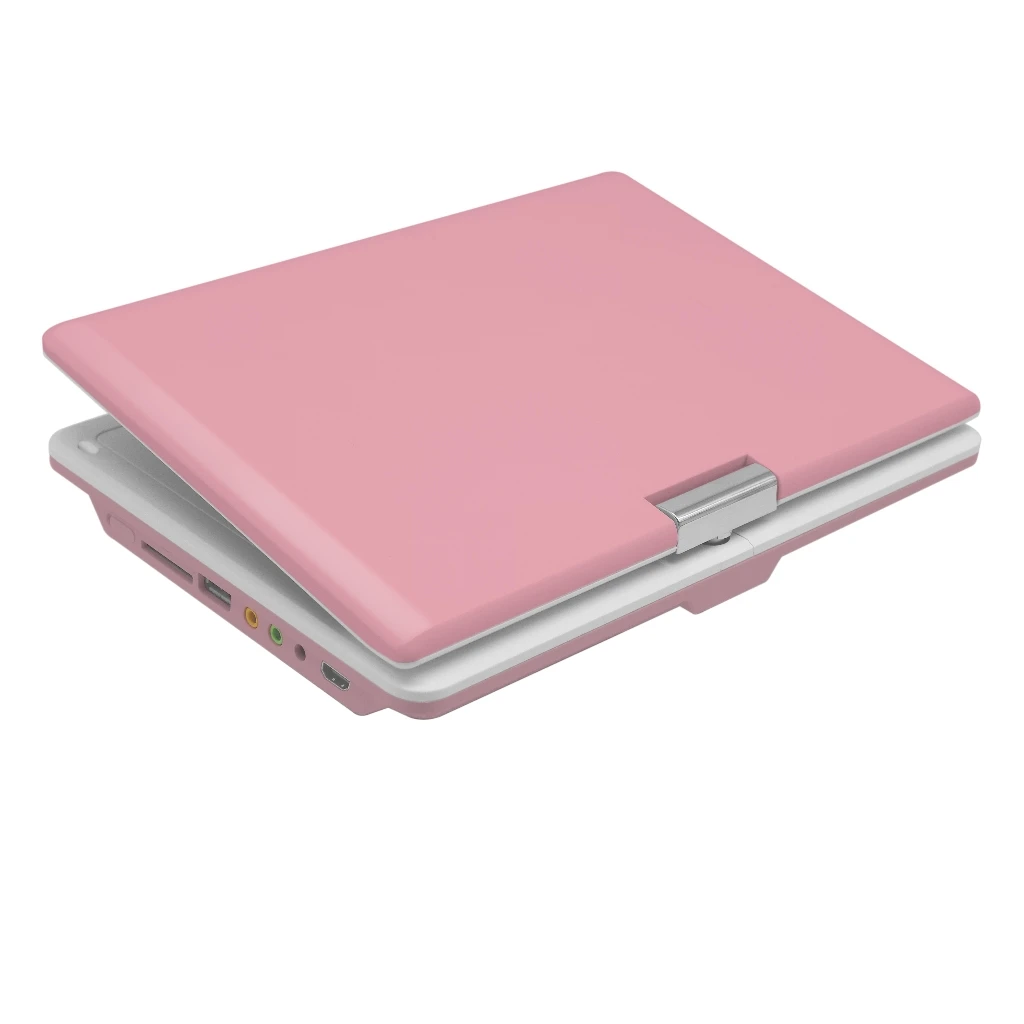 Inveer 9 дюймовый Поворотный ЖК-дисплея обучающая машина DVD портативный плеер с длительным временем батарея и машинный проигрыватель для