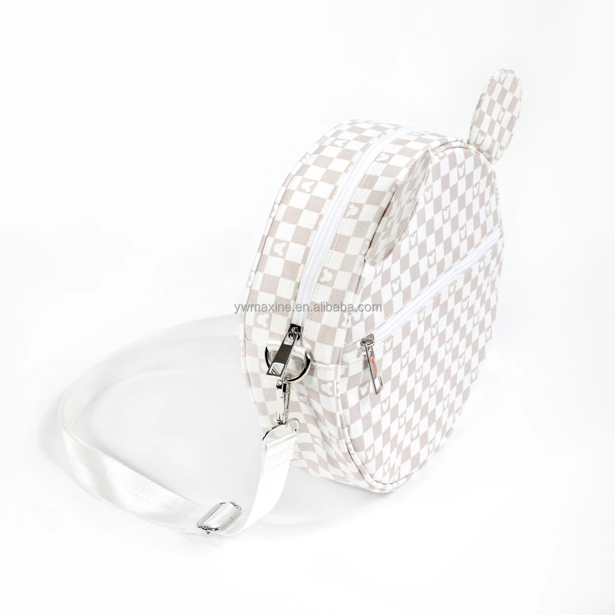 Kids Unisex Shoulder Bags Adjustable Strap Children Crossbody Bag Portable Waterproof Cute Mouse Handbags
