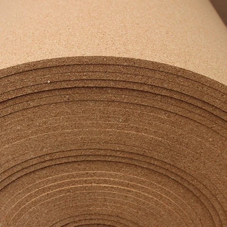 High Density Cork Flooring Underlayment Sheets Board Roll
