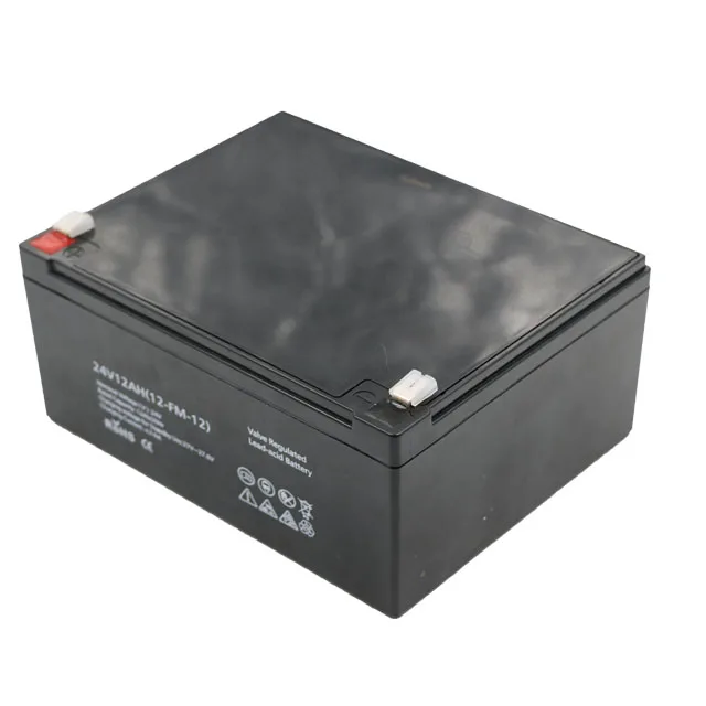 24V12ah door opening mechanical tool lead acid battery 24V lead acid battery solar energy 24V agm battery