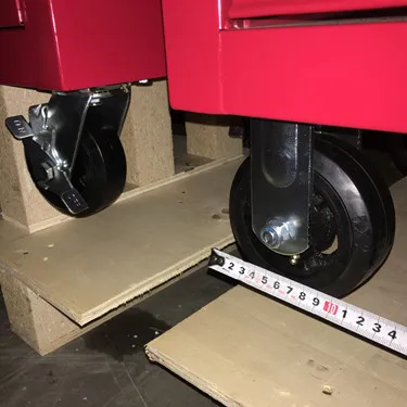 Wholesale 8  drawers heavy duty trolley tool Cabinet with door craftsman tools