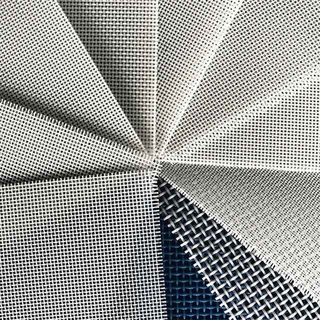 Polyester plain conveyor belt polyester blue belt net for food drying