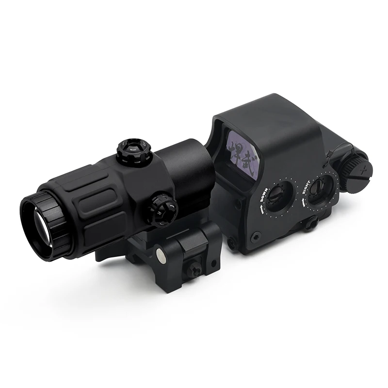 Factory High Quality 558 Red Dot Holographic Sight with G33 3X Magnifier Sight Scope Combo