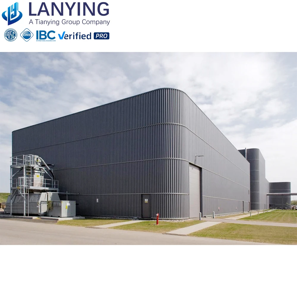 Fast Construction Cheap Prefabricated Steel Warehouse Building Industrial-Modern Design Style