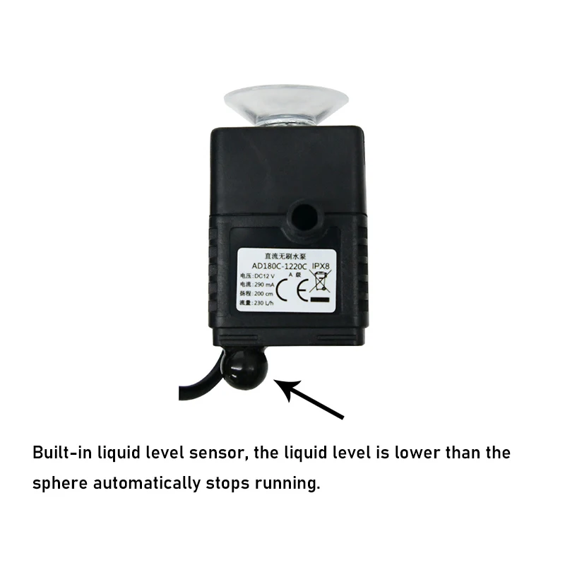 Kamoer ATO ONE 2 Smart Aquarium Automatic Water Replenisher with Newly Upgraded Optical Liquid Level Sensor for Fish Tank