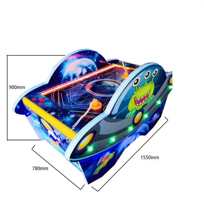 Indoor Commercial Amusement Park Air Hockey Two Players Air Hockey Machine Coin Operated Air Hockey Table