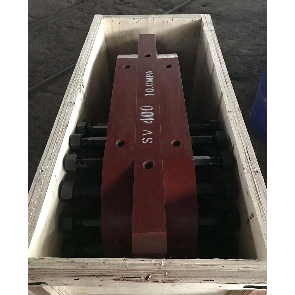 Good price Flange Gate Valve Manual Sandwich Valve for Lock-O-Ring Flange 16' ANSI