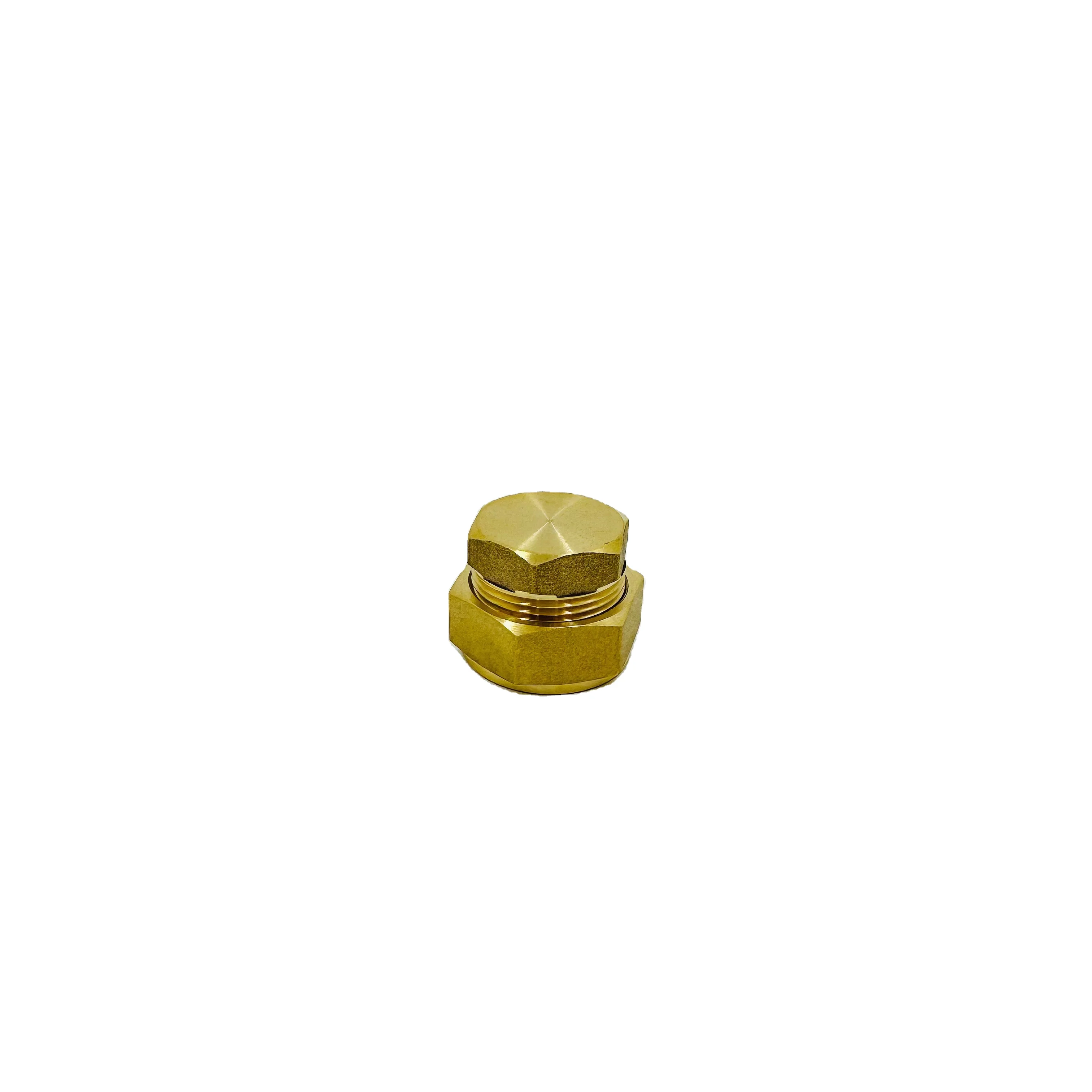 Free Sample Brass Compression Fittings Brass Plumbing Threaded Fittings ODM/OEM Solar Water Heater Connector