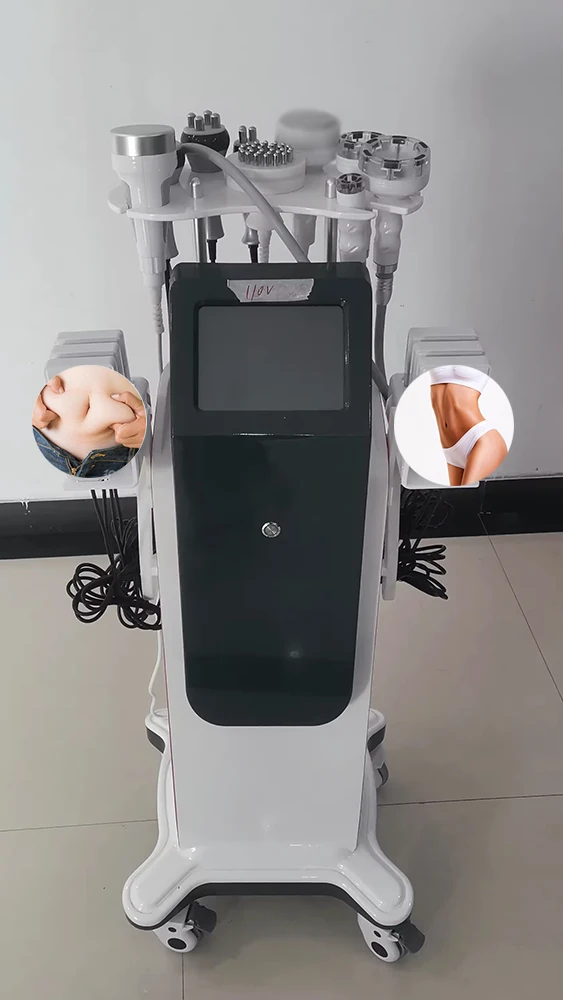 Vertical sap 10in1 80k weight loss machine RFs skin tightening bio brush vacuum 80k cavit machine 80 k