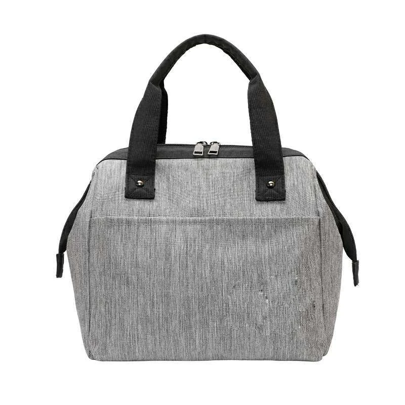 Large Capacity Manufacturer Fashionable Insulation Thickened Thermal Insulation  Cotton EVA Layer Lunch Cooler Bags