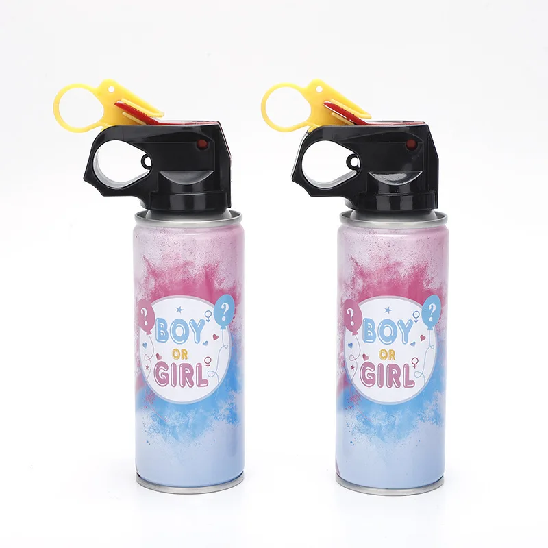 Gender Reveal Spray Boy or Girl Color powder blaste Gender Reveal Blue powder spray bottle