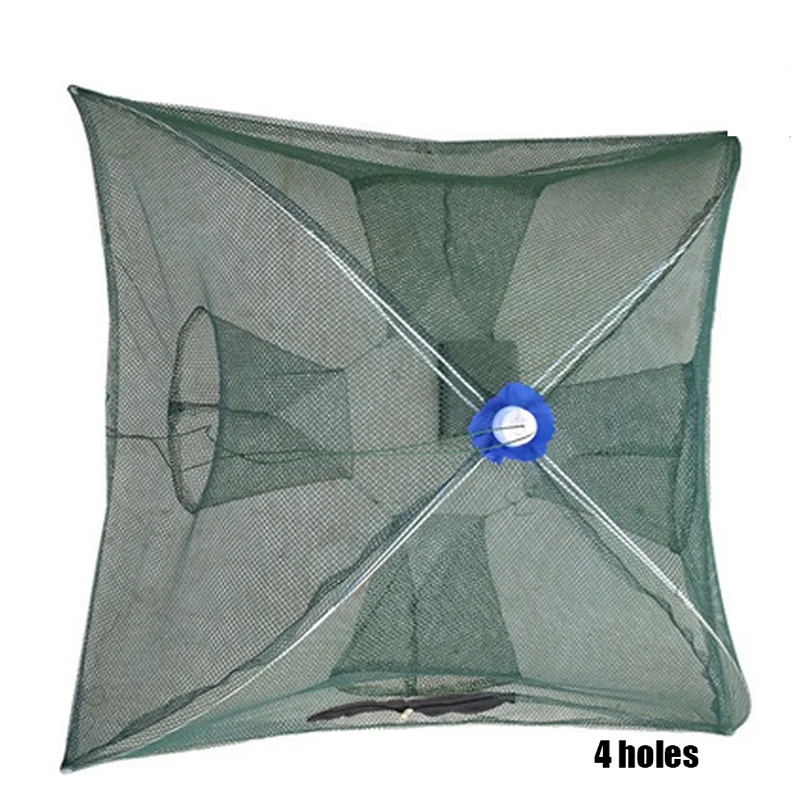 4/6/8/10/12/16/18/20 Holes Entrance Factory Make China Supplier Small Fish Trap Shrimp Trap Net Fishing Goods