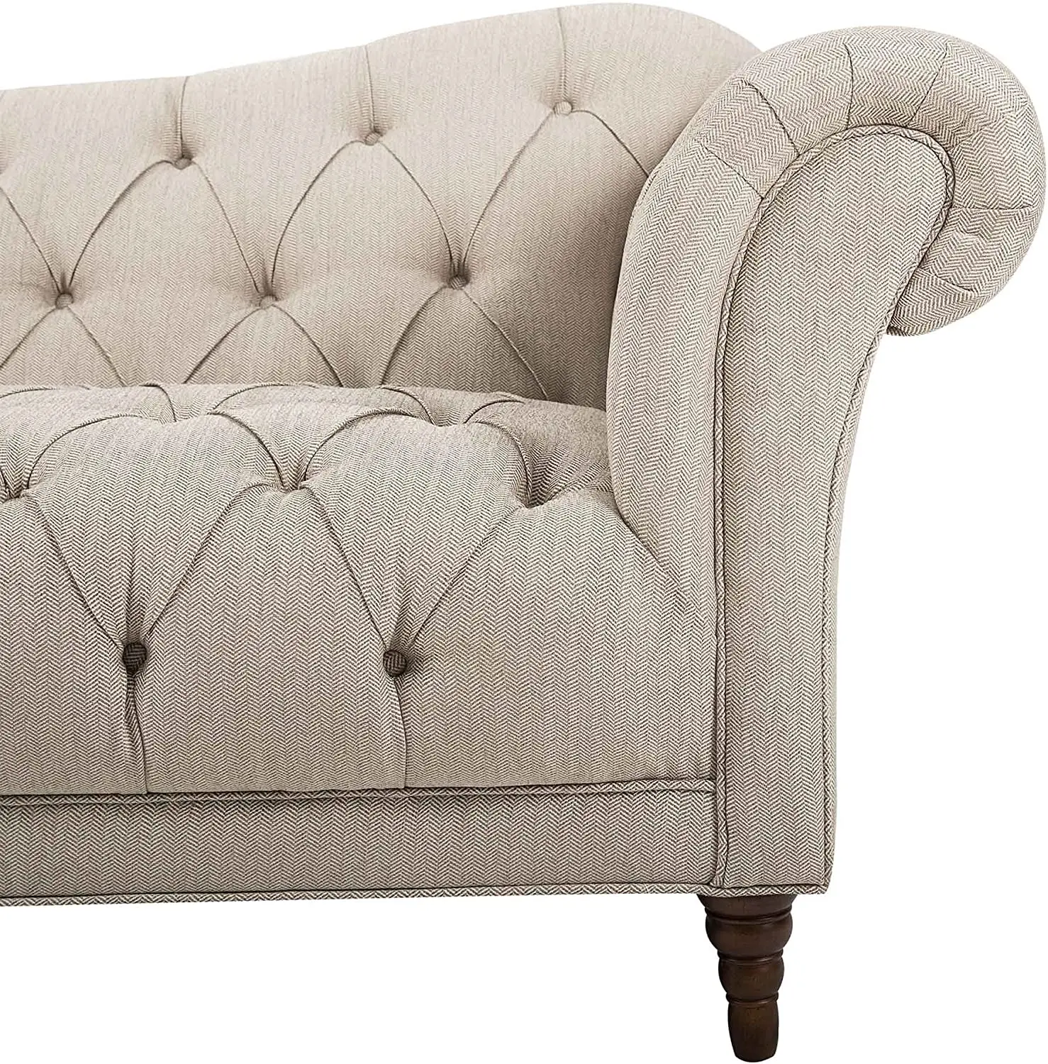 Популярный дизайн 2020 года классический тканевый диван Chesterfield современная мебель