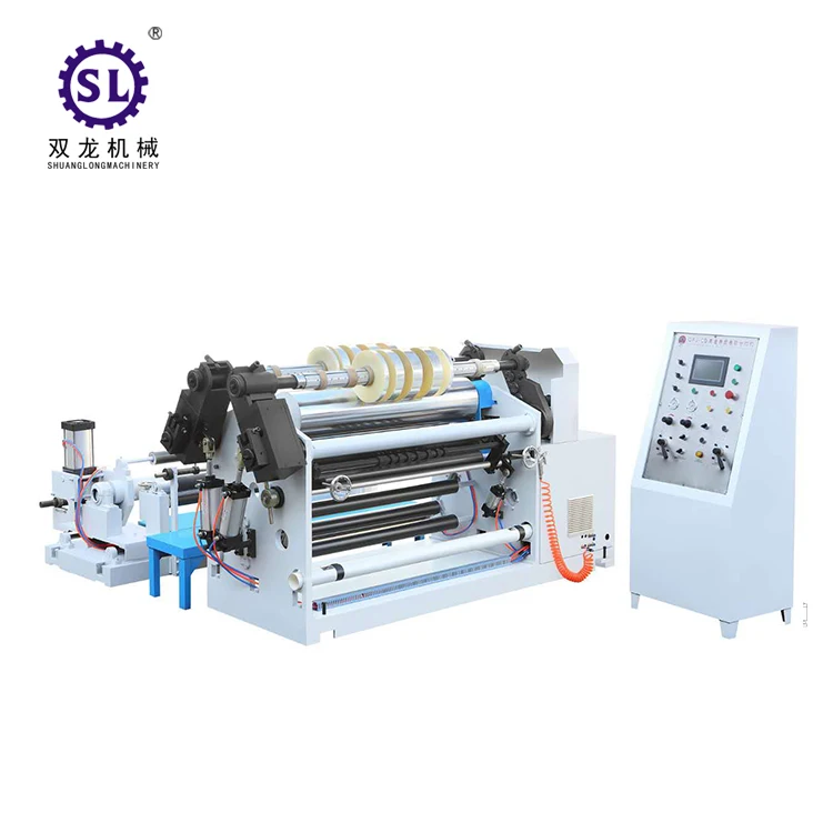 Customizable Jumbo Paper Film Roll Cutter Slitter Rewinder Cutting Rewinding Slitting Machine