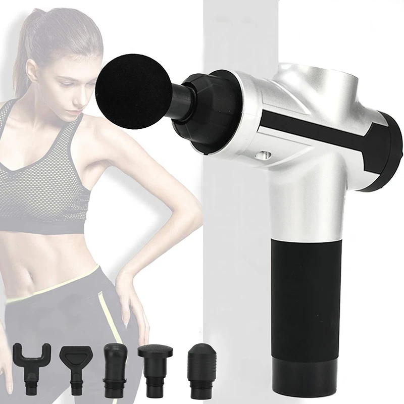 New Product Lcd 12 Speed Brushless Motor Fitness Massage Gun Professional Sports Deep Tissue Muscle Massagers