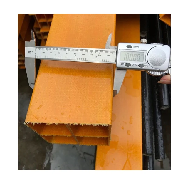 Sanchuang Заказная пултрудированная Антивозрастная антикоррозионная Стекловолоконная FRP квадратная трубка для почтового маркера