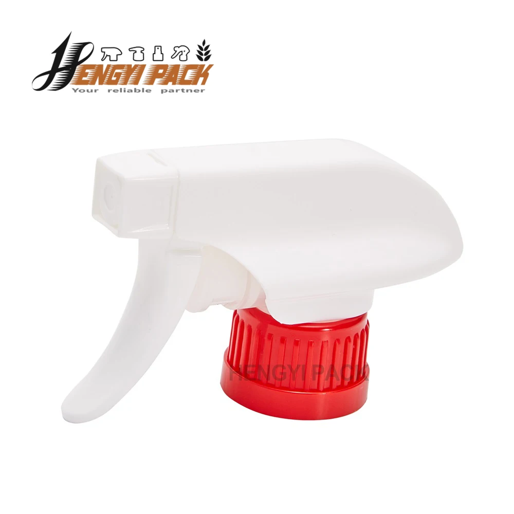 Non Metal Spring Plastic Trigger Sprayer 28/400 28/410 28 ratchet Flat Trigger All Plastic Foam Trigger Sprayer