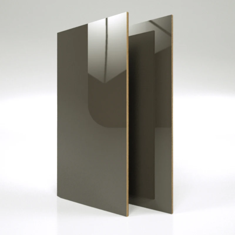 
Modern design pure color PET film mdf big sheet board for cabinet 