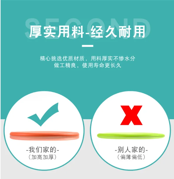 Pet Dog Training Soft Frisbeed Toy Flying Disc Fetch Silicone Fun Toy