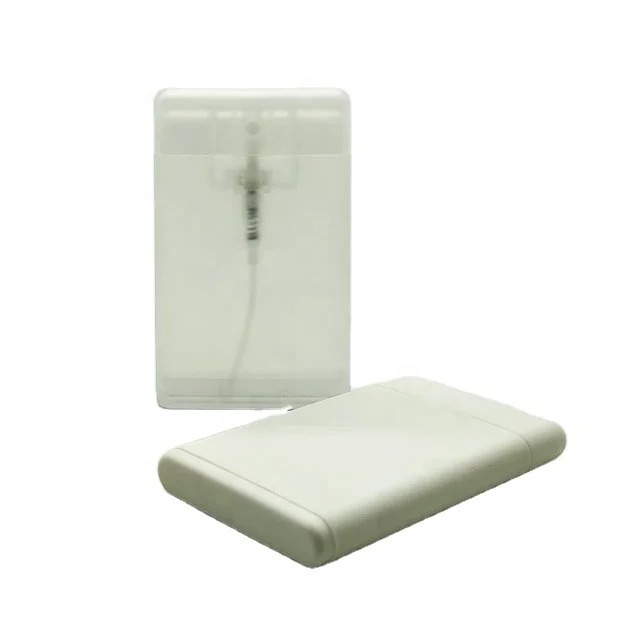 20ML plastic perfume bottle customized color PP facial and oral perfume plastic spray bottle