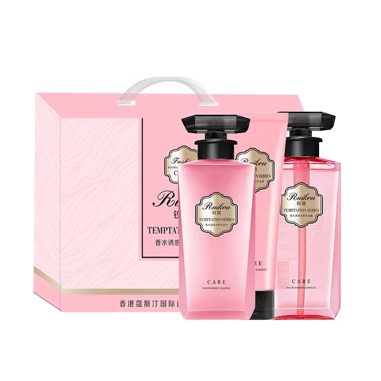 Hot Selling Perfume Hair Shampoo Set Anti dandruff Hair Shampoo And Conditioner Set