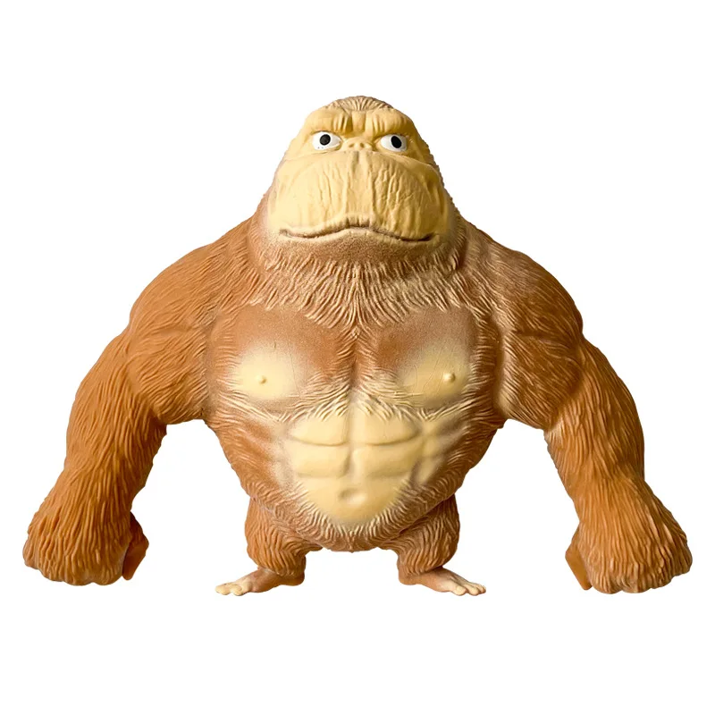 Funny Decompression Creative Sand Gorilla Stretch Sandbag Deformation Toys TPR Stress Reliever Adult Fidget Toys Kids Toy