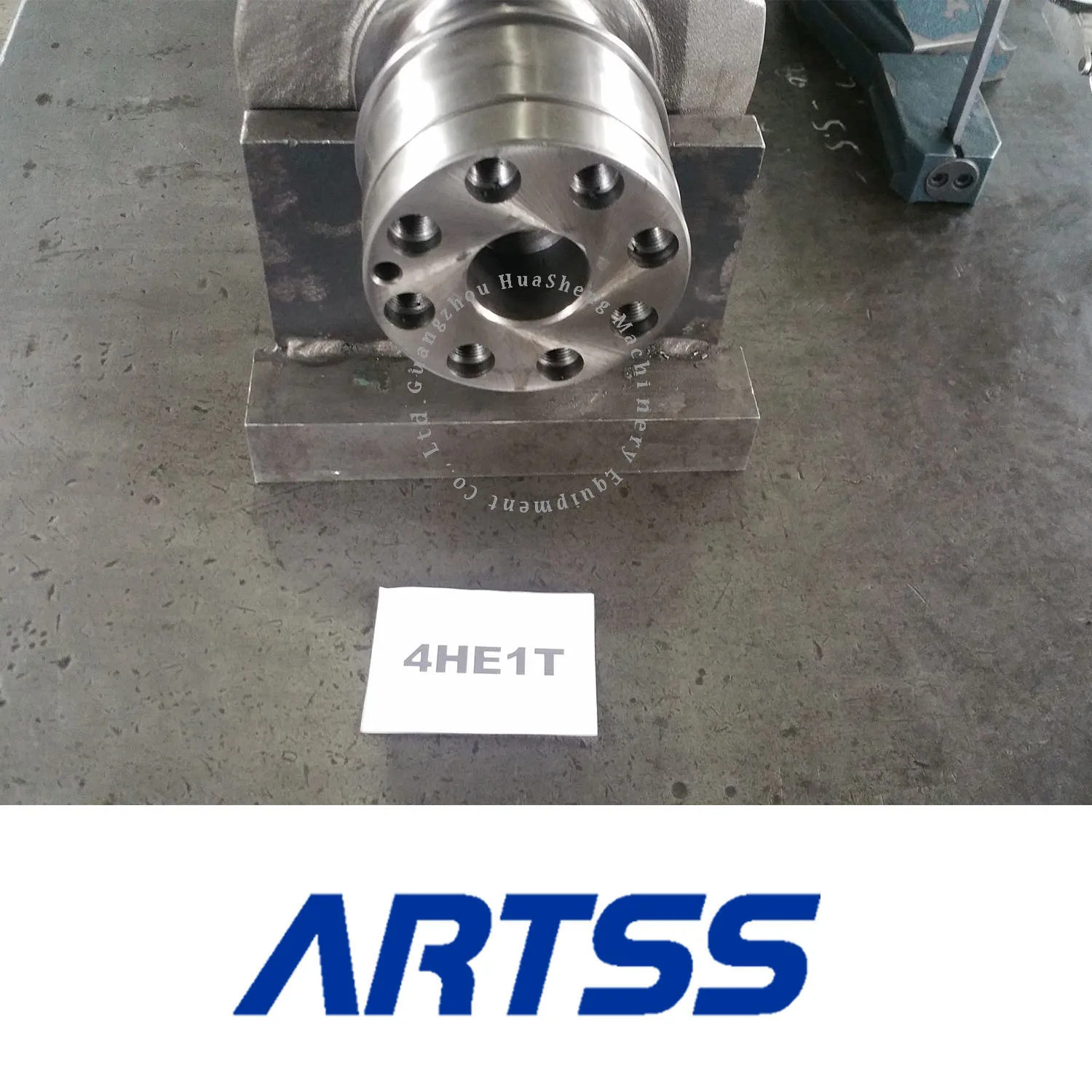 High Quality Manufacturer Diesel Engine 8-94396-737-3 4HE1 4HE1T Forged steel Crankshaft For Isuzu Spare Parts