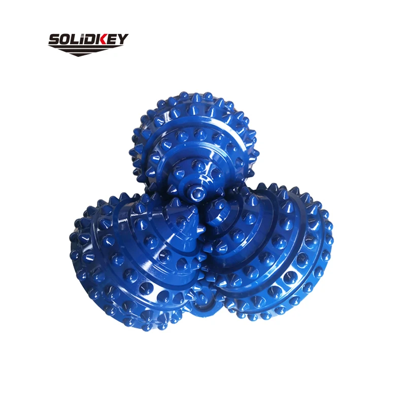Tricone Drill Bits for Drilling Rocks, API Certificates Factory, SolidKey Brand