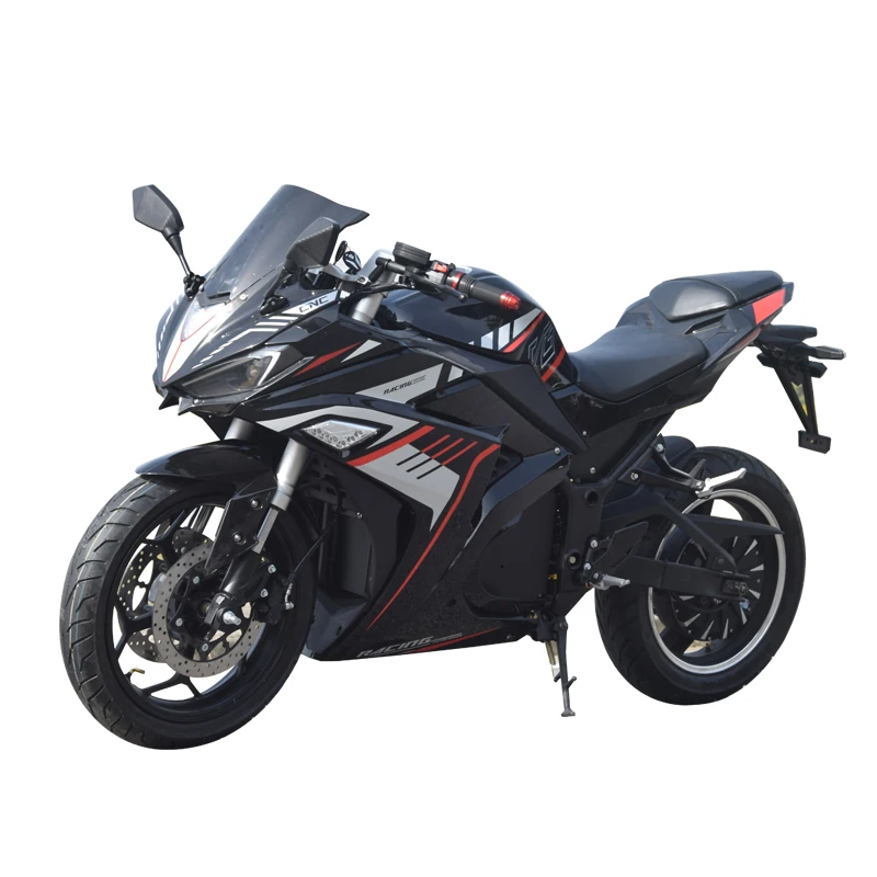 Двухколесный высокоскоростной Электрический мотоцикл, Электрический скутер, гоночный мотоцикл для взрослых