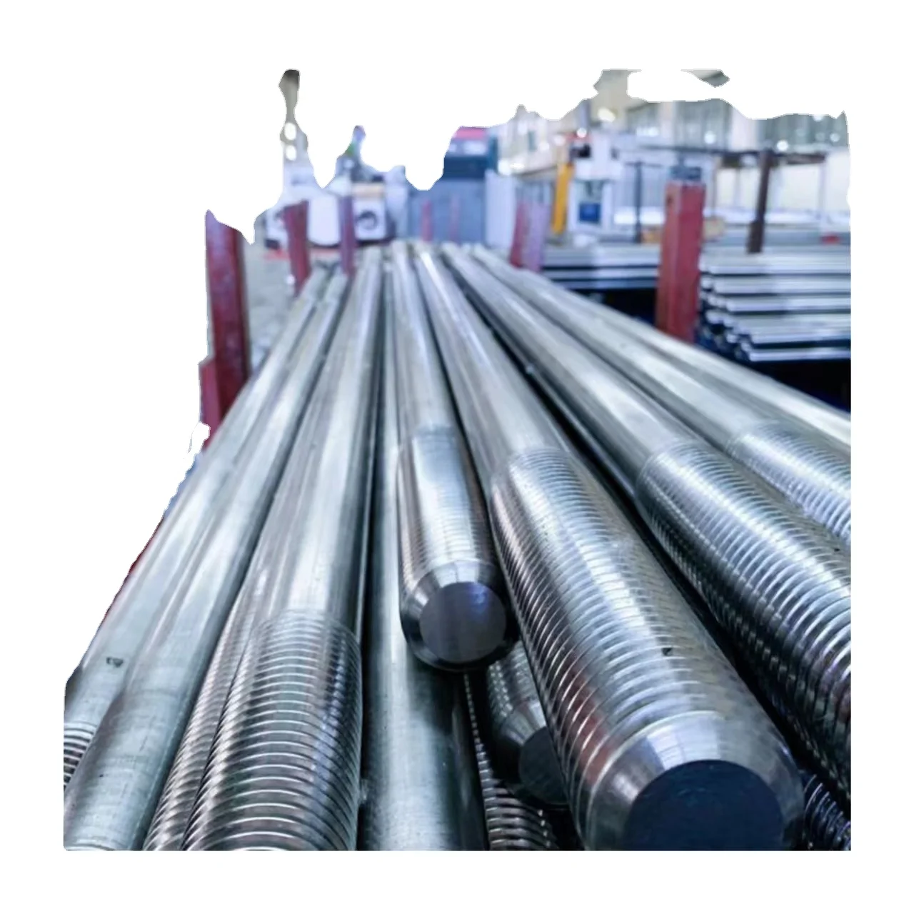 Types M36 M42 Stainless Steel Concrete Wind turbine anchor bolt  with  Tarpaulin finish