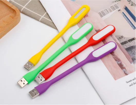Promotional Gift Mini Flexible Portable USB Reading Light For Laptop LED Lamp