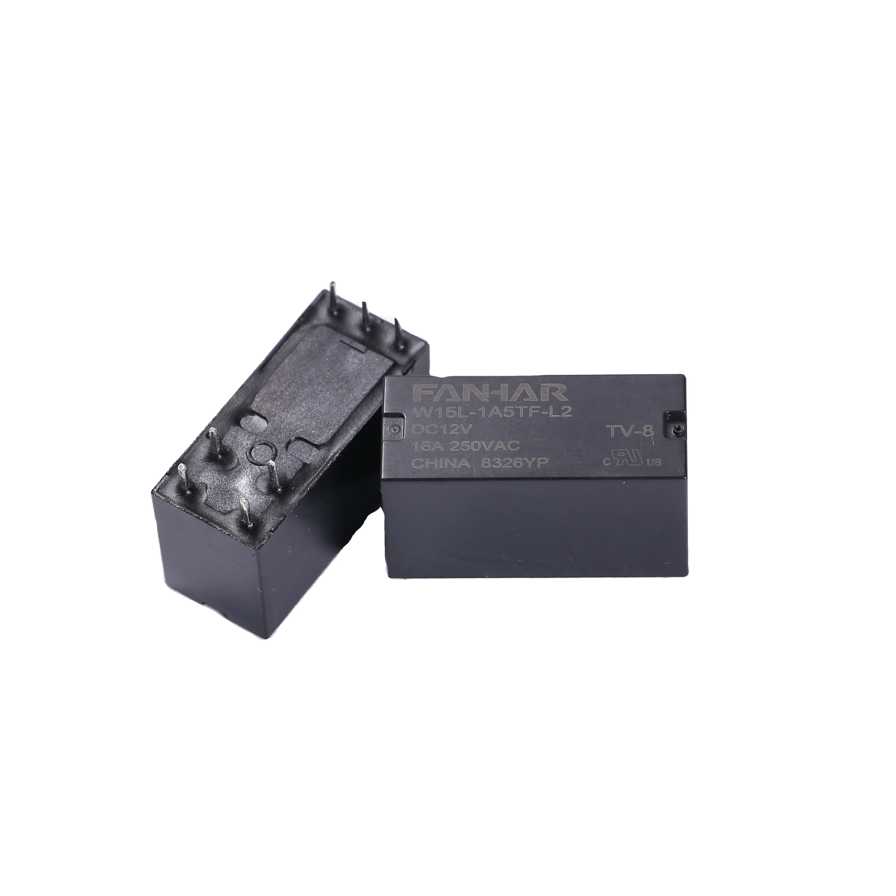 
W15L 12V latching relay single coil pulse relay for momentary push button switches to turn on and off with pulse 