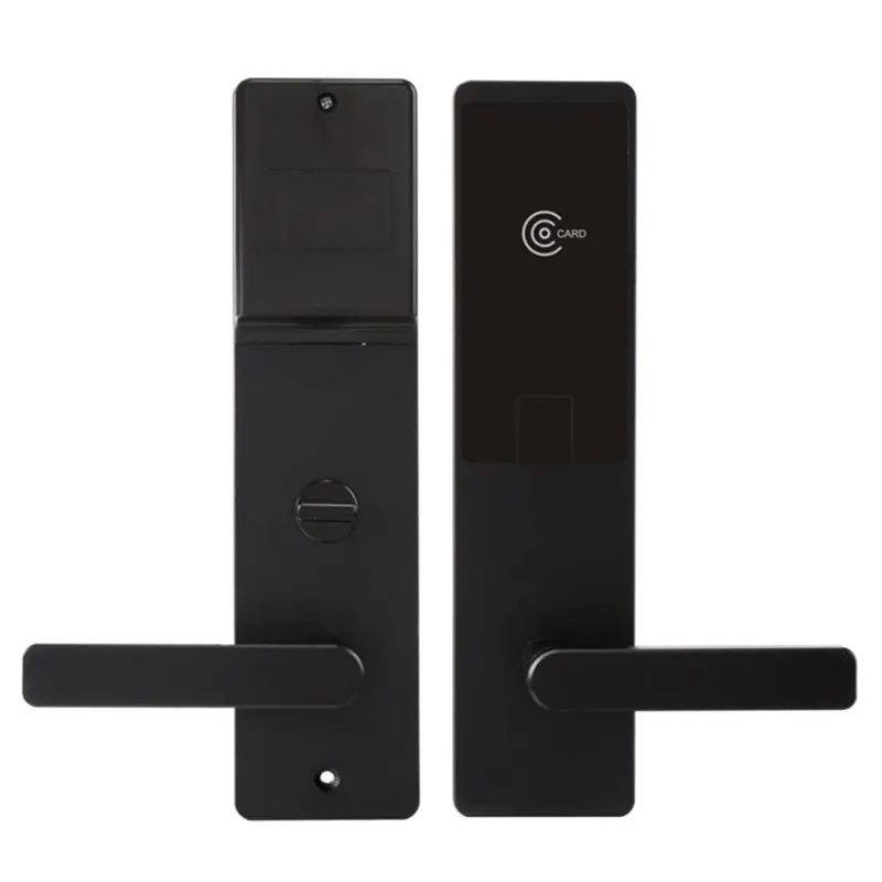 Aluminum electronic keyless sensor hotel door smart lock