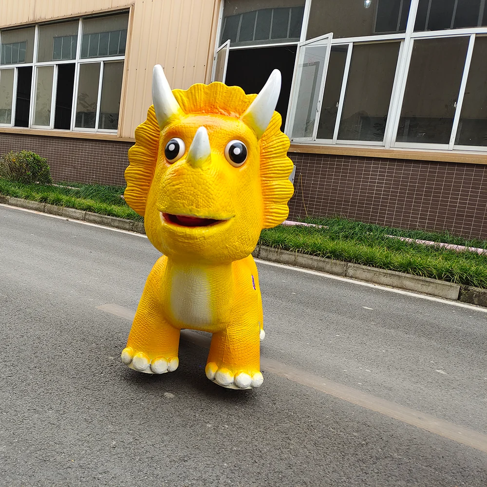 Amusement Park Motorized  Electric Remote Control Ride a Dinosaur for Sale