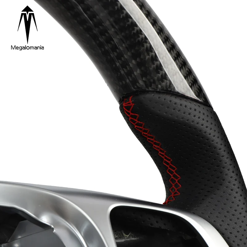 Custom Alcantar carbon fiber steering wheel For ben z 2015-2018 E43 CLS63 AMG GT C63S E63S racing