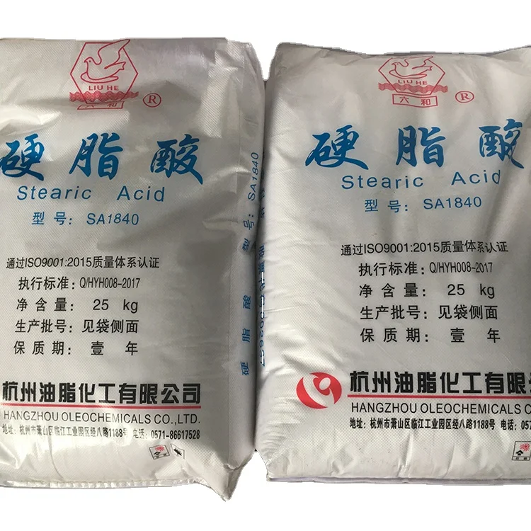 Manufacturer Export Triple Pressed Stearic Acid 1840 Stearic Acid For Plastics Or Rubber