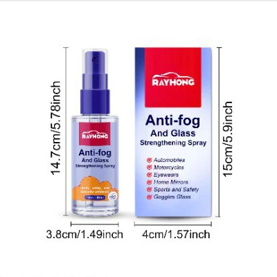 Car Anti-fog Agent Waterproof Rainproof Anit fog Spray Car Window Glass Bathroom Cleaner Cleaning Maintenance Car Access