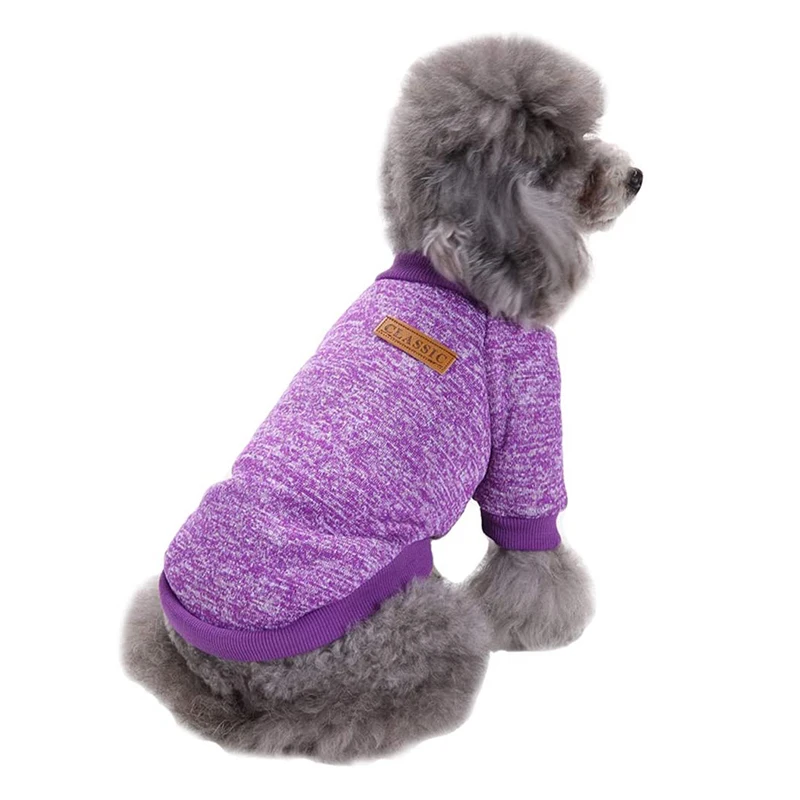 Manufacturer wholesale multi-colors pet apparel classic dog clothes warm and fashion dog sweater