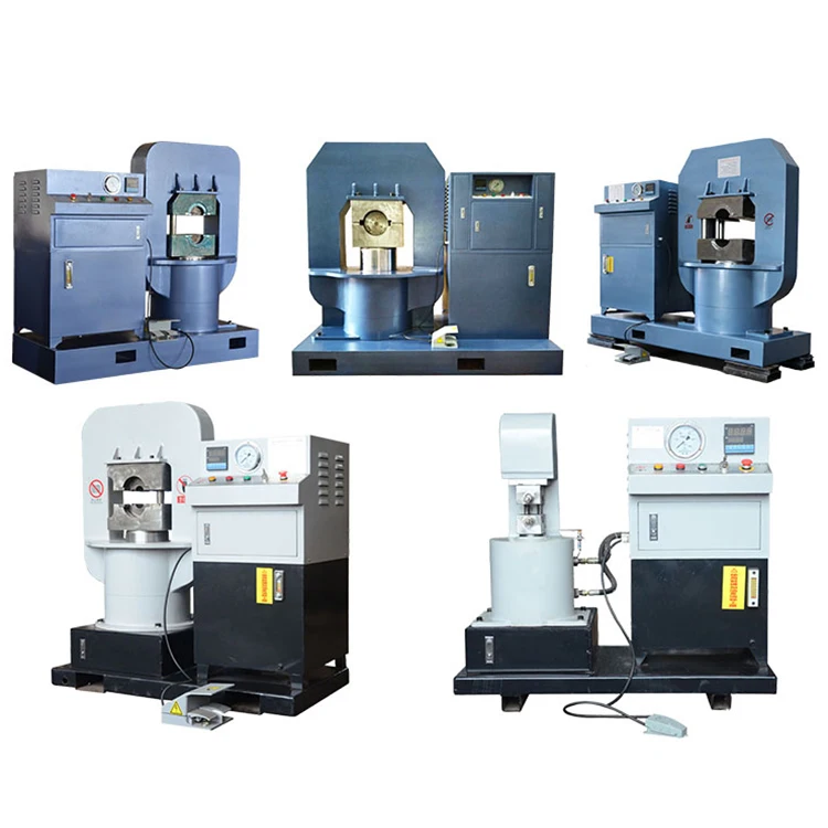 CE 100 ton electric hydraulic press for wire rope