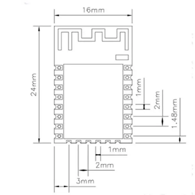 Electronic Components original ESP-12F(ESP8266MOD) wifi series module in stock