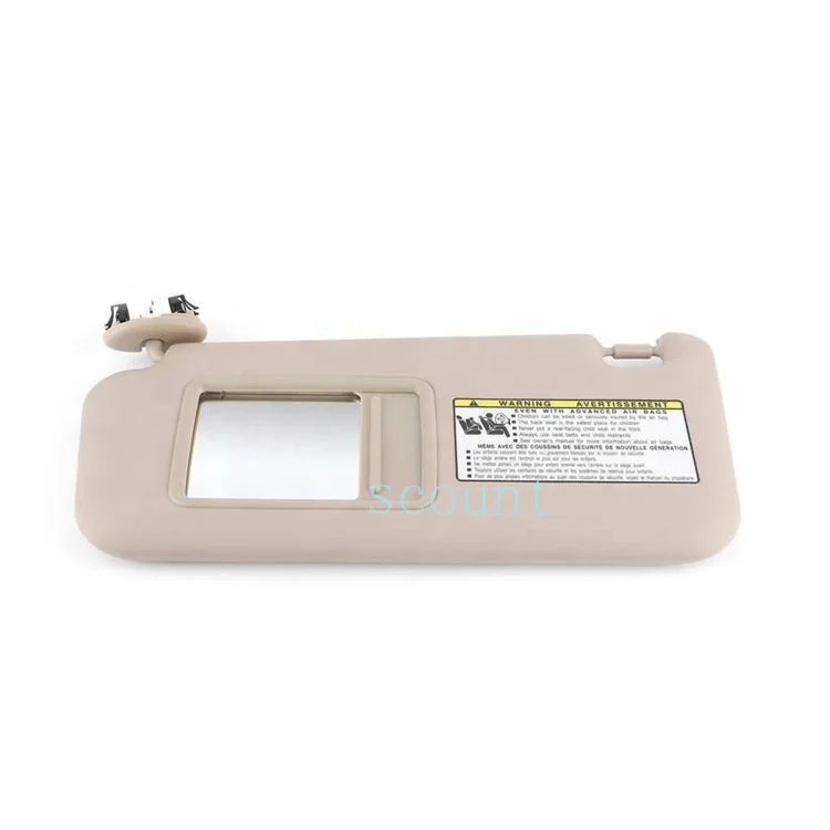 Scount Factory Price Car Left  Driver Side Sun Visor 74320-42501-A1 For Toyota RAV4  2006 2007 2008 2009 2010