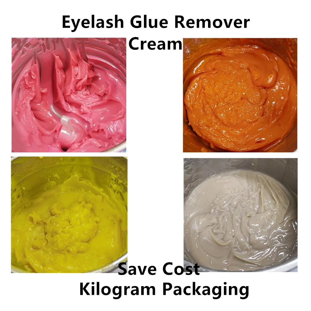 Kilogram Remover Eyelash Glue Pink Gel Remover Gel Eye Lash Remover Mild Formula Adhesive Lady Under Eye Gel Pads