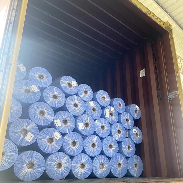 On sale sms nonwoven fabric nonwoven fabric sms medical surgical gown materials sms rolls with high quality