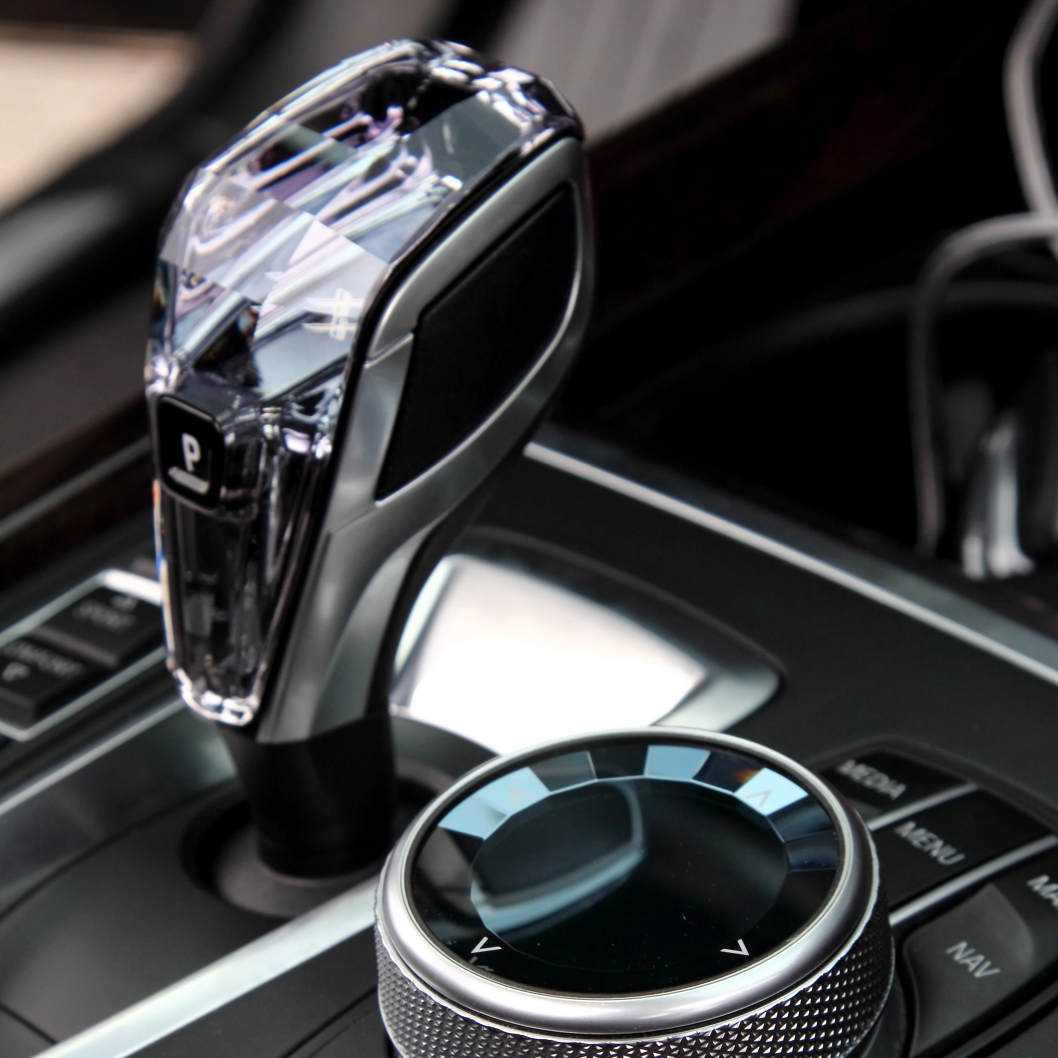 Автомобильные аксессуары, Хрустальная ручка переключения передач для BMW X5 серии G, шасси G05 2019-2020